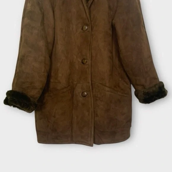 Vintage Danier Sheepskin Jacket Coat - Picture 2 of 11